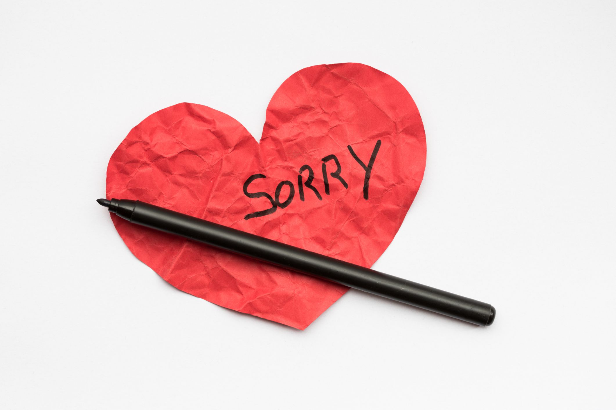 Need to apologize
